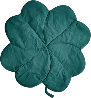 Krabbelmatte ACADINE 110 x 110 cm Baumwolle Grün