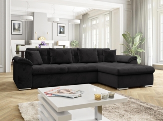 Ecksofa Diana Premium (Farbe: Piano 17, Seite: Rechts)