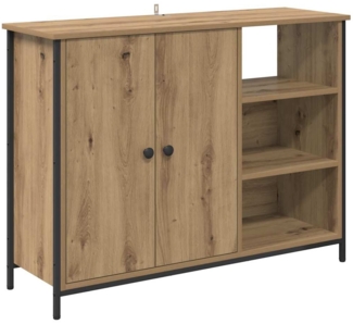 vidaXL Sideboard Artisan-Eiche 100 x 33 x 75 cm Holzwerkstoff 882826