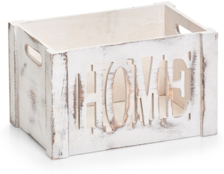 HTI-Living Aufbewahrungsbox Aufbewahrungsbox Home Schabby Look (Stück, 1 St, 1 Aufbewahrungsbox), Holzkiste Shabby chic