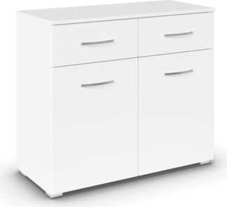 rauch Kombikommode Pure by Aditio, im minimalistischem Design, 2 Schubladen mit Softclose-Funktion