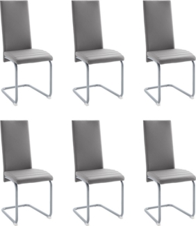 Home affaire Esszimmerstuhl Genua (Set, 6 St), (2 oder 6 Stück), Bezug in Kunstleder
