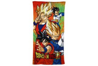 Dragon Ball Strandtuch Dragonball Z Goku Badetuch 70x140 cm 100% Baumwolle