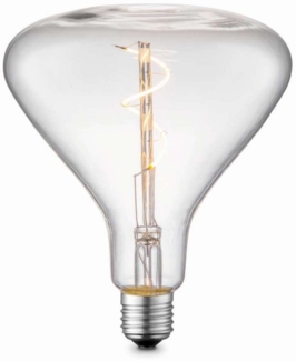 LED-Leuchtmittel Glühbirne trichterförmig Glas klar 14 cm 11475