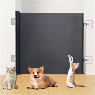 Beaface Türschutzgitter Treppenschutzgitter Ausziehbar Ohne Bohren Kindergitter Treppe