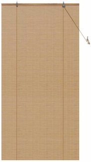 vidaXL Fensterjalousien & Rollos Sonstiges Hellbraun Bambus 42006853