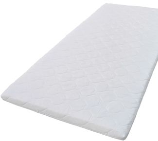 Crownmiller Topper Basic 120x200cm mittel, 7 cm Topper mit 7 Zonen, Bezug waschbar bis 60°C