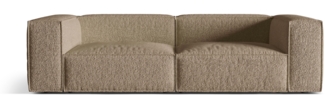 Micadoni Sofa Nuria 4-Sitzer Boucle Cappuccino