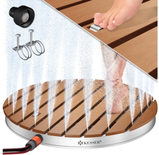 KESSER Gartendusche, Gartendusche Bodendusche Außendusche Saunadusche Campingdusche