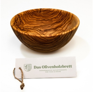 dasOlivenholzbrett Salatschüssel Salatschale aus Olivenholz