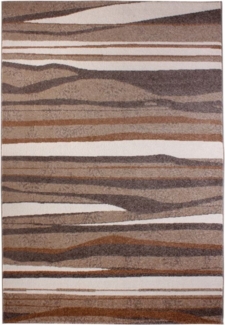 Andiamo Teppich Chelles braun-gestreift, 160 x 230 cm Teppiche Teppichboden