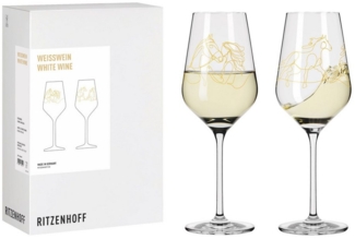Ritzenhoff Weinglas Reitgold, Kristallglas