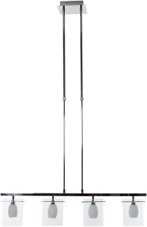 Pendelleuchte HW175, Deckenleuchte Hängeleuchte Deckenlampe, 4-flammig