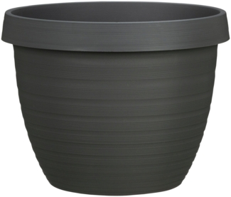Scheurich Pflanzgefäß Country Star Ø 48 x 48cm metallic grau