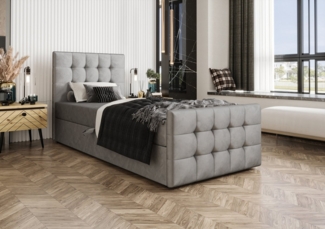 B&B Home Boxspringbett Boxbett Coria V (H3 Matratze Bonellfederung, Kopfteil, Fussteil und Bettkasten)