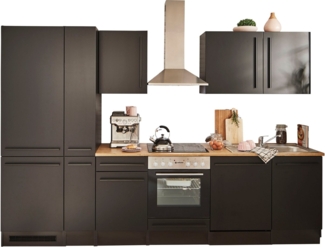 BASIC by Balculina Küchenzeile Jazz, Breite 310 cm, wahlweise mit E-Geräten