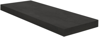 Wandboard Elif 60x24x4 Bücherregal Wandregal schwarzstahl 14849