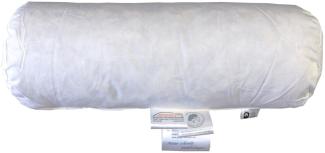 Relax Rolle Nackenstütze Nackenrolle Nackenkissen 30% Daunenanteil waschbar
