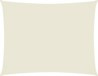 vidaXL Sonnensegel Oxford-Gewebe Rechteckig 2,5x3,5 m Creme 135206
