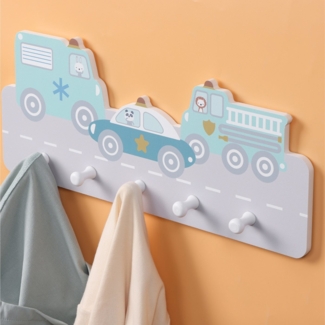 Navaris Kleiderhaken Garderobe für Kinder - Kindergarderobe mit Haken - Garderobenleiste, (1-St)