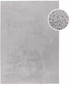 Carpet City Teppich CALMA 200, rechteckig, Höhe: 14 mm, Kurzflor, Waschbar, Anti-Rutsch, ideal für Wohnzimmer, Schlafzimmer