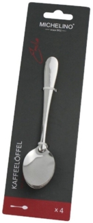 MICHELINO 4-tlg. Serie Emilia Edelstahl Mehrzweck Kaffeelöffel