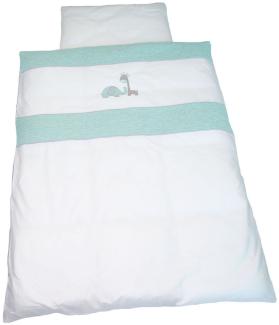 Be Be's Collection Bettwäsche Max & Mila mint 100x135 cm