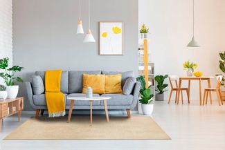 OTTO home Teppich Santos, rechteckig, Höhe: 27 mm, Uni-Farben, sehr weicher Flor, fußwarm