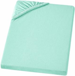 Carpe Sonno Baby Feinjersey Bettlaken aus 100% Baumwolle - 60-70x120-140 cm, Mint