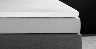 DORMISETTE Topperbezug BL 90x200 cm weiß