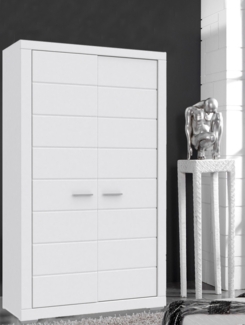 FORTE 'Snow' Kleiderschrank weiß matt 116cm