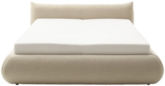 Polsterbett Fortello 180x200 Stoff Marieta cappuccino