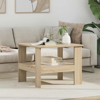 vidaXL Couchtisch, Holz Sonoma-Eiche, 57 x 55 x 45 cm