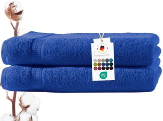 Carpe Sonno Duschtücher 70x140 cm 100% Baumwolle Handtücher 500 g/m2 Frottier Duschtuch Set, Frottier (Spar-Set, 2-St), Extra Soft & Weich, Saugfähig, Schwer, Atmungsaktiv, schnell trocknend