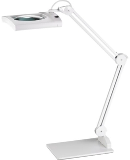 Alco Lupenleuchte LED mit Standfuß weiß