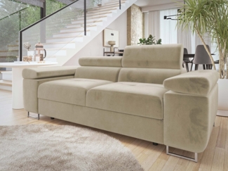 Sofa Torezio II mit Einstellbare Kopfstützen (Manila 02)