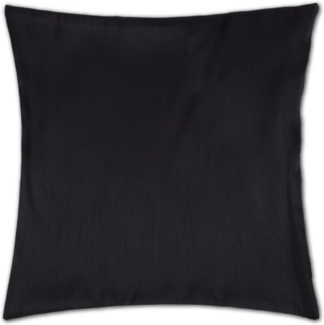 Kissenhüllen 40x40 Alessia, Auswahl: schwarz - jet black ohne Füllung