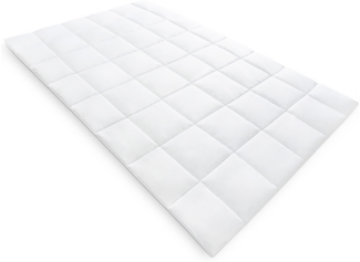 Warme Bettdecke für den Winter - Winterbettdecke mit Hohlfaserfüllung - Steppdecke - Öko-Tex zertifizierte Decke - waschbar, allergikergeeignet - Bettdecke 160x220