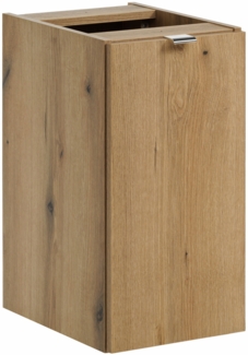 Aufsatzschrank, 30 cm, 1 Tür (57x39x30cm), Eichenküste Evoke