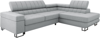 Ecksofa Laris Premium (Farbe: Zoya 12, Seite: Rechts)