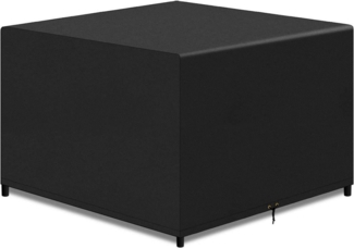 PATIO PLUS 420D Gartenmöbel Abdeckungen Outdoor Rattan Set 125x125x71cm Schwarz