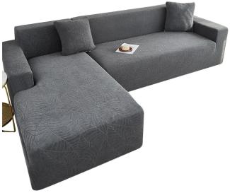 Coonoor Sofabezug Sofaschoner Ecksofa für L Form Erfordert Zwei Couchbezug, Stretch Sofa Cover