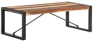 Couchtisch, Massivholz Palisander-Finish, 120 x 60 x 40 cm