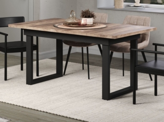 Esstisch Syncro in Tabak Eiche ausziehbar 160 - 200 cm