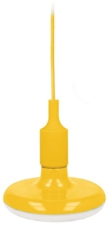 E27 Stylische LED Hängelampe Hängeleuchte Pendelleuchte Lampe 18W 1620lm Gelb Neutralweiß inkl. Fassung 1 Meter in Rot