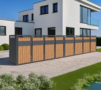 Westmann Varius 8 | Metall Mülltonnenbox 8er |