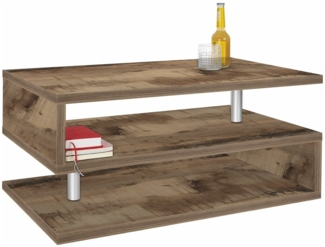 freiraum Couchtisch Altamura, in Pereira Ahorn Dekor - 90 x 41,5 x 55 cm (BxHxT)