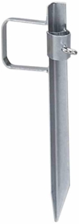 DELSCHEN Bodenspieß RD-B 7501 glanzverzinkt