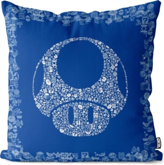 VOID Kissenbezug, Super Toad Play Outdoor Indoor Mario Pilz Game Gamer