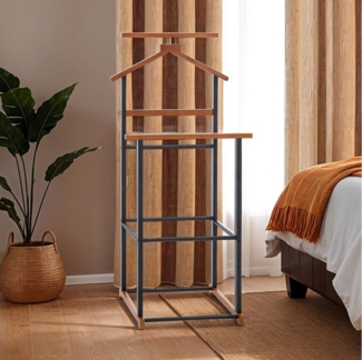 IDIMEX Herrendiener KANNA, Kleiderbutler Stummer Diener Ständer Bambus